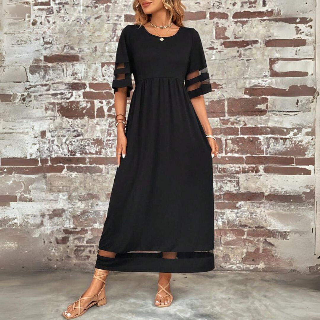 Damska Codzienna Letnia Sukienka | Maxi