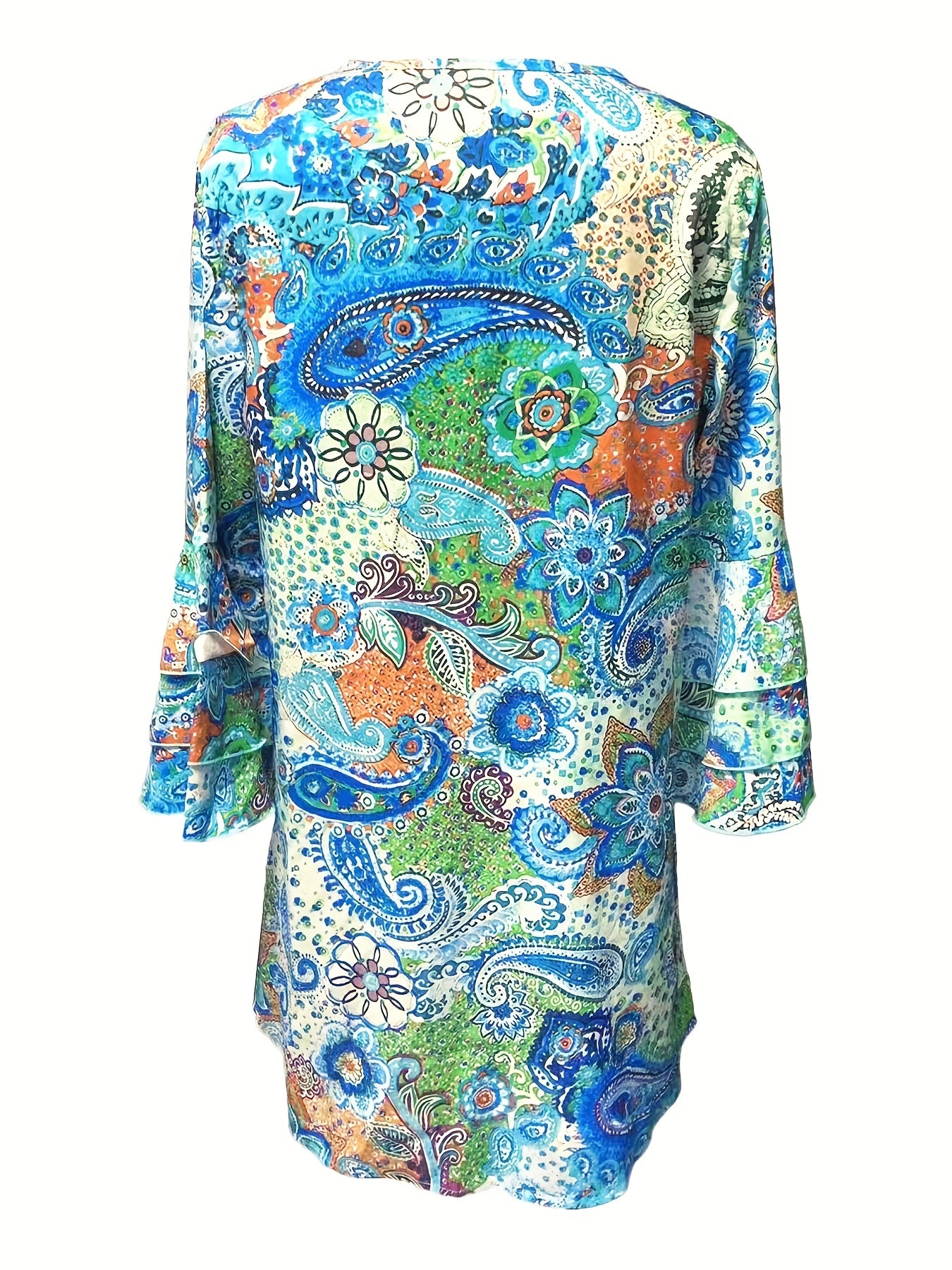 Damska Boho Sukienka Plażowa | Mini