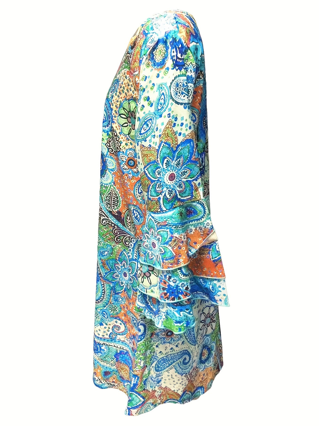 Damska Boho Sukienka Plażowa | Mini